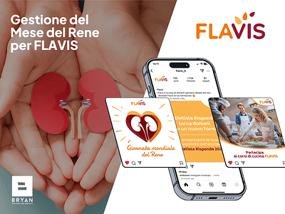 Gestione del "Mese del Rene" per FLAVIS - Marketing