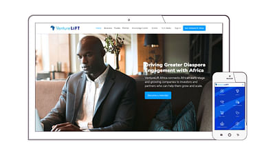 VentureLift Africa Web Application - Webanwendung
