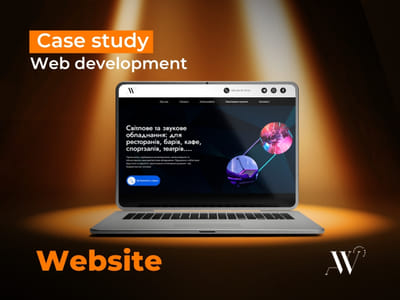 Landing Page Design & Development for an Audio - Creación de Sitios Web
