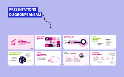 Présentations commerciales modulables - Marketing