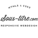 Sous-titre Webdesign logo