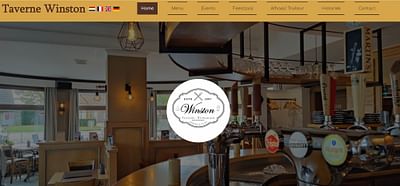 viertalige website voor taverne-restaurant - Référencement naturel