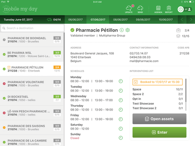Merchandiser App - Application web