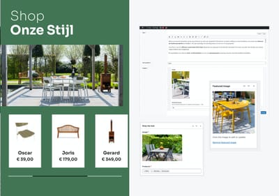 Nieuw inspiratie- en shop platform voor Lanterfant - Website Creatie