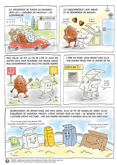 Création d'une bande dessinée - CÉMOI - Image de marque & branding