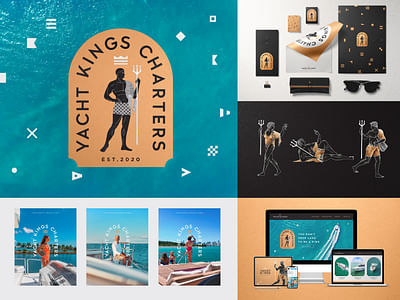 Yacht Kings Charters - Rebranding - Image de marque & branding