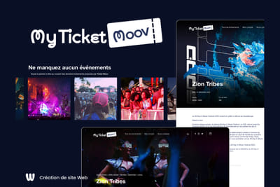 My Ticket Moov - Billetterie en ligne - E-commerce