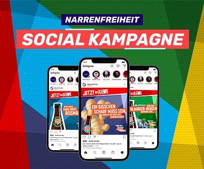Narrenfreiheit – Social Media Kampagne - Werbung