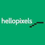 Hellopixels digital agency logo