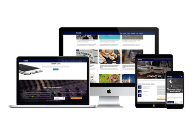 Radio News Hub Web Design & Development - Website Creation