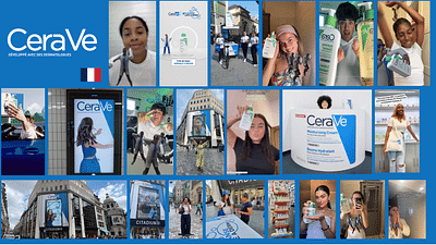 CERAVE : influence à 360° - Réseaux sociaux