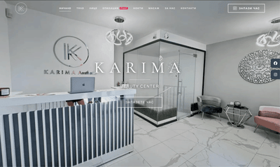 Beauty Center Karima: website redesign & lead generation - Website Creation