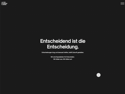 Re-Design und Development einer Website - Webanwendung