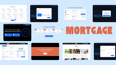 Mortgage Lead Generation Platform - Website Creation