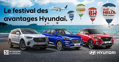 Hyundai : Festival des avantages - Media Planning