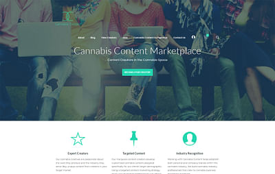 Freelance Content Platform for Cannabis Content - Software Development