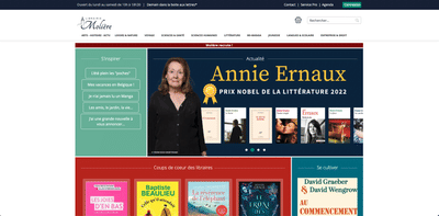 Librairie Molière - E-commerce