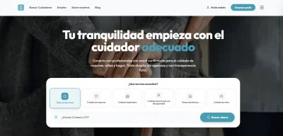 Cuibo: plataforma para contratar cuidadores a domicilio - Software Development