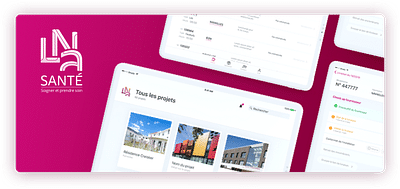 LNA Santé : Gérer les établissements de santé - Application web