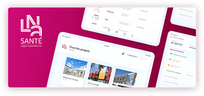 LNA Santé : Gérer les établissements de santé - Web Applicatie