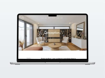 Site web architecte Vannes - Administration web