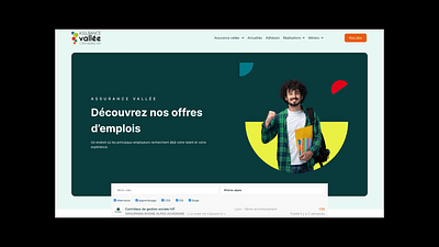 Assurance Vallée - Website Creation