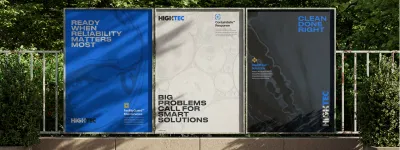 HighTec Rebrand, Website, and Field Services System Alignment - Markenbildung & Positionierung