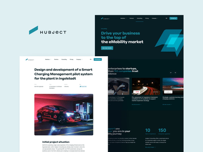Hubject- Website for the largest eroaming network - Markenbildung & Positionierung