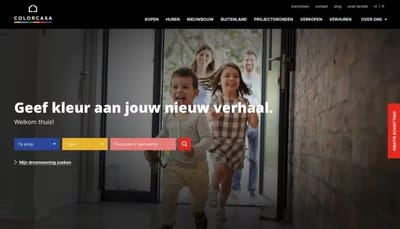 Wervende websiteteksten voor ColorCasa - Rédaction et traduction