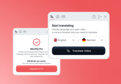 Play TV: Instant YouTube Dubbing in Any Language - Software Development
