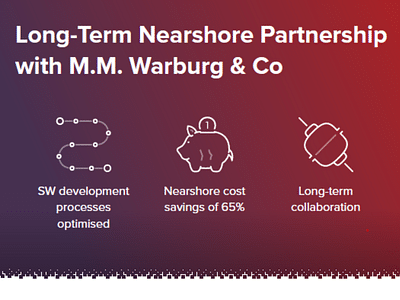 Nearshore SW development for M.M. Warburg & Co - Sviluppo di software
