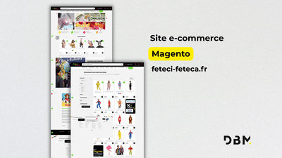 Fête Ci Fête Ça - Refonte Magento - E-commerce