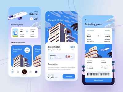 Referenzprojekte: UX/UI Design App - E-Commerce