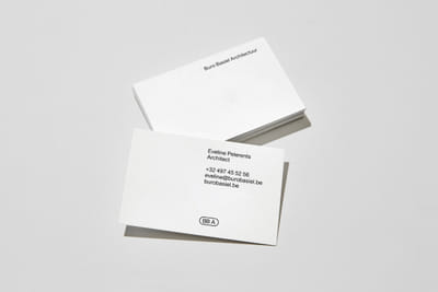 Buro Basiel Architectuur - Rebranding - Branding & Positionering