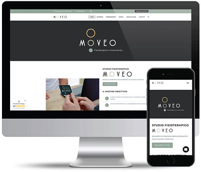 Moveo Studio Fisioterapico - Creazione sito web - Création de site internet