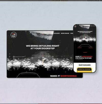 Mockup designed for Canada Car Interior Detailer - Grafikdesign