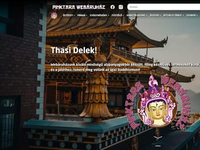 WebPotCMS Webshop with Server-Side Tracking - E-commerce