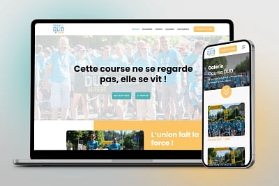 Association DUO et Course DUO suisse - Website Creatie
