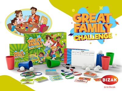 Juego de Mesa Great Family Challenge - Marketing
