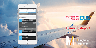 Munich Airport / Passngr App - Mobile App