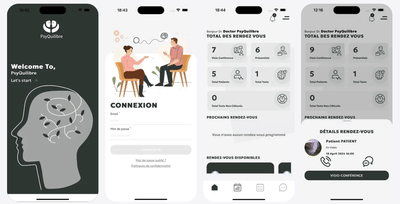 Application mobile : Psyquilibre (The team) - App móvil
