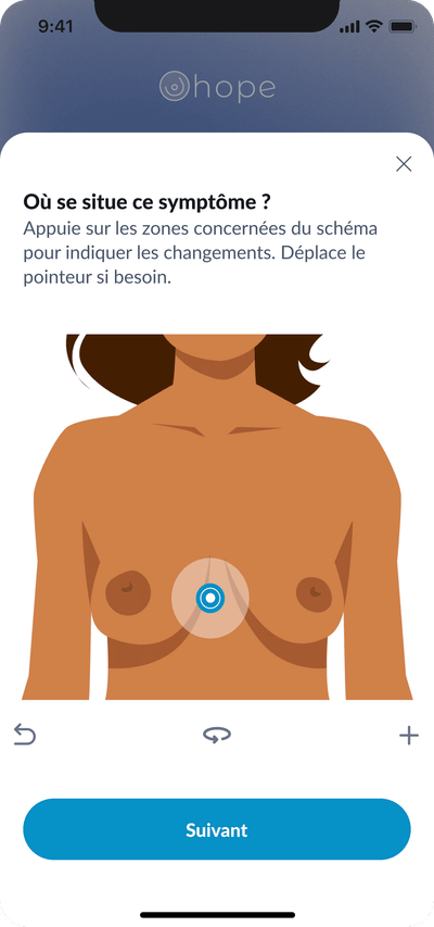 Hope | App para la prevención del cáncer de mama - App móvil