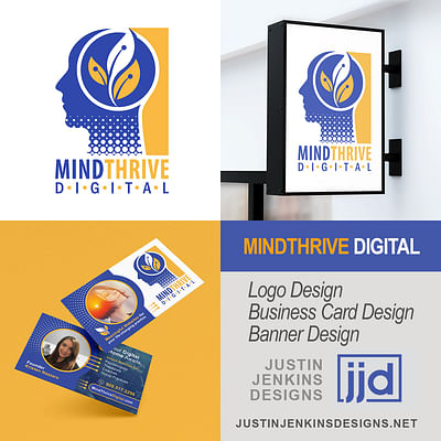 Custom Logo Design for Mind Thrive Digital - Ontwerp