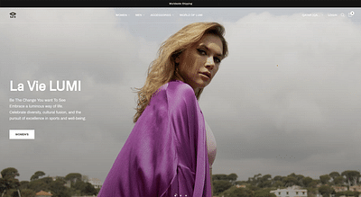 Refonte Shopify Marque Sportwear - Ergonomy (UX/UI)