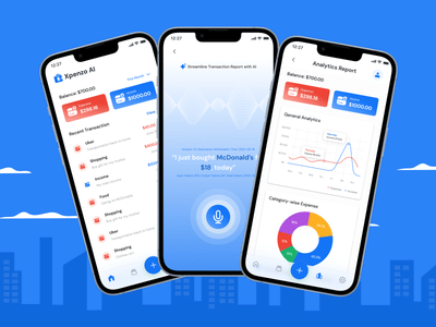 Xpenzo AI - Expense Tracker Management - Développement de Logiciel