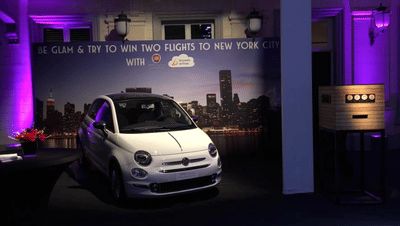 Animation pour Fiat sur la soirée du Elle Belgique - Evenement