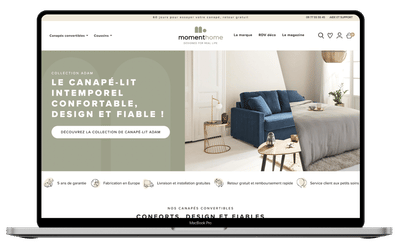 Moment Home - E-commerce - E-Commerce