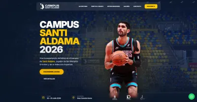 Campus Santi Aldama 2026 - Website Creation