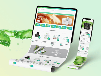 Mannatech Cross-Border eCommerce WeChat Mini Program & Visual Redesign - E-commerce