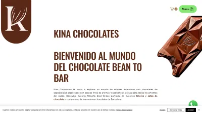 Kina Chocolates: Optimización eCommerce y sistema Reservas - Creación de Sitios Web